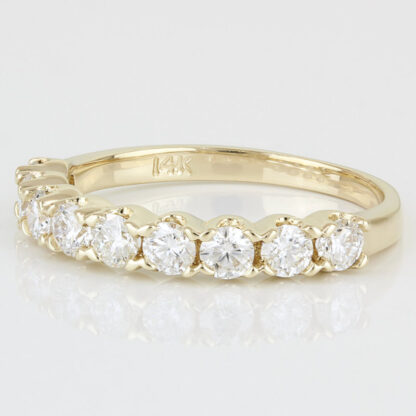 14KYG Diamond Anniversary Band / Bridal Wedding Ring - Image 2