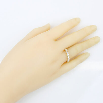 14KYG Diamond Anniversary Band / Bridal Wedding Ring - Image 6