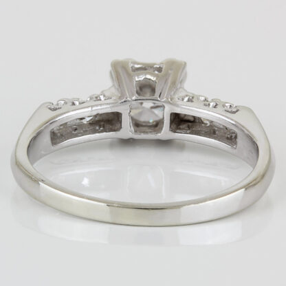 1940'S 14KWG Diamond Bridal Wedding Anniversary Engagement Ring - Image 4