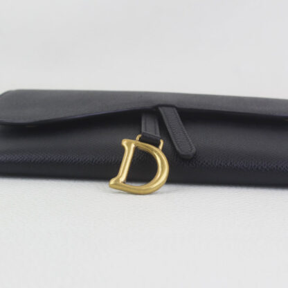 Christian Dior Saddle Chain Wallet W/ Dustbag & Box - Image 6