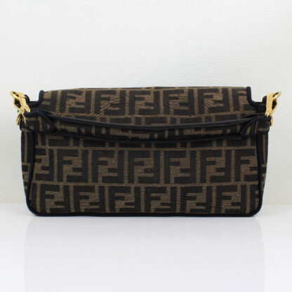 Fendi FF Jacquard 1974 Medium Baguette Roma Amor Collection - Image 2