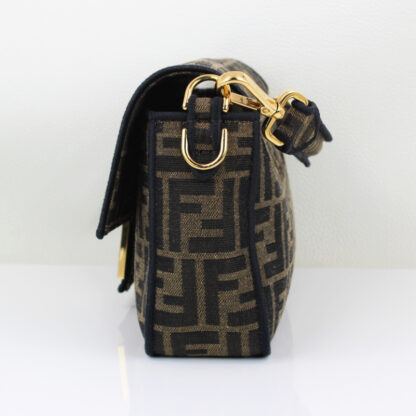 Fendi FF Jacquard 1974 Medium Baguette Roma Amor Collection - Image 6
