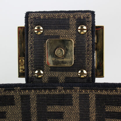 Fendi FF Jacquard 1974 Medium Baguette Roma Amor Collection - Image 15