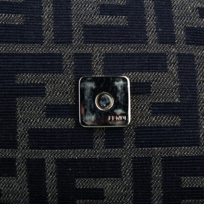 Fendi FF Jacquard 1974 Medium Baguette Roma Amor Collection - Image 16