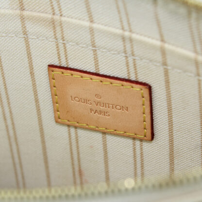 Louis Vuitton Neverfull MM Damier Azur Pochette Pouch Wristlet - Image 7