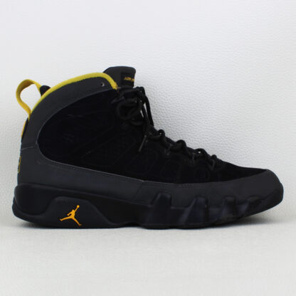 Jordan 9 Retro Dark Charcoal University Gold - Size 9.5M