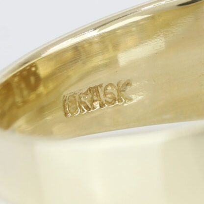 10KYG $100.00 One Hundred Dollar Tree Bill Benjamin Franklin Statement Ring - Image 5