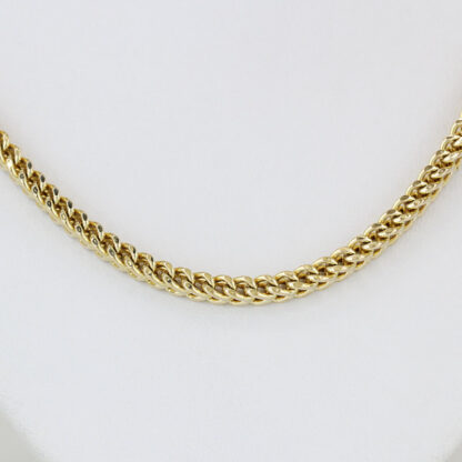 10KYG 16.25inch Franco Link Choker Chain/Necklace 3.5mm