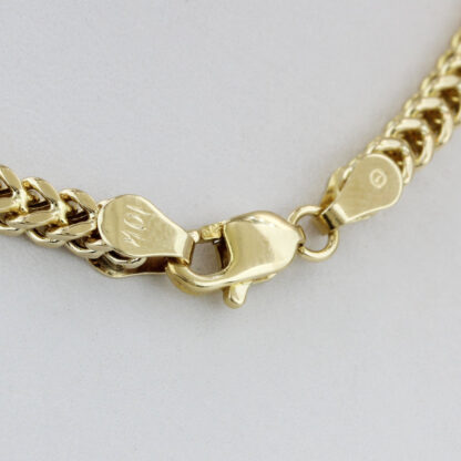 10KYG 16.25inch Franco Link Choker Chain/Necklace 3.5mm - Image 3