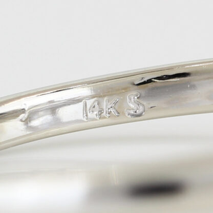 14KWG Princess Cut Solitaire Diamond Engagement Ring - Image 5