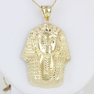 10KG King Tut Tutankhamun Pharoah Funerary Mask Pendant
