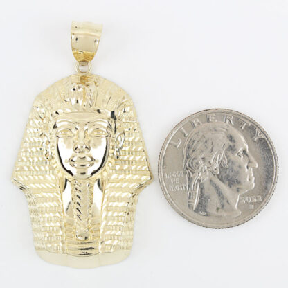 10KG King Tut Tutankhamun Pharoah Funerary Mask Pendant - Image 5