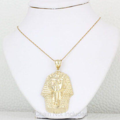 10KG King Tut Tutankhamun Pharoah Funerary Mask Pendant - Image 6
