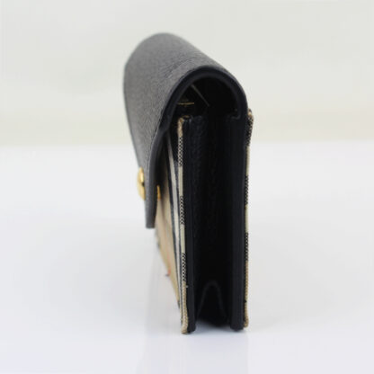 Burberry Jade Mini Vintage Check Card Case w/Gold Chain - Image 6