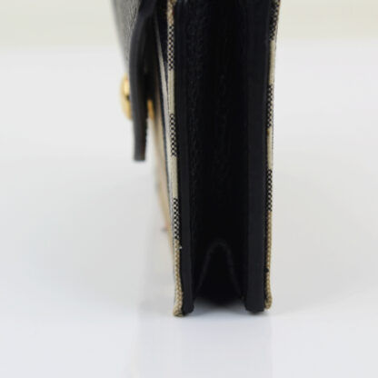 Burberry Jade Mini Vintage Check Card Case w/Gold Chain - Image 7