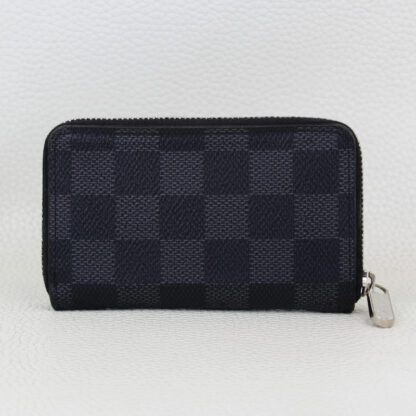 Louis Vuitton Damier Graphite Zippy Coin Purse Compact Zip Around Wallet - Image 2