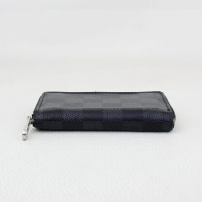 Louis Vuitton Damier Graphite Zippy Coin Purse Compact Zip Around Wallet - Image 12
