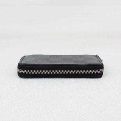 Louis Vuitton Damier Graphite Zippy Coin Purse Compact Zip Around Wallet - Image 13