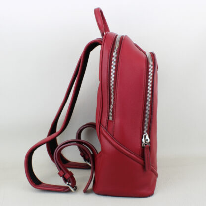 MCM Duke Red Leather Backpack - Image 2