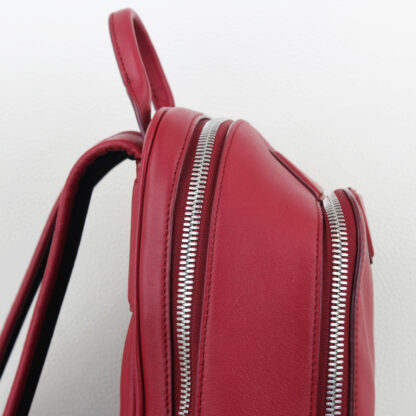 MCM Duke Red Leather Backpack - Image 3