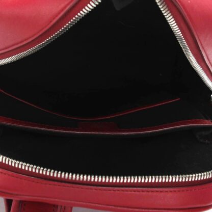 MCM Duke Red Leather Backpack - Image 11