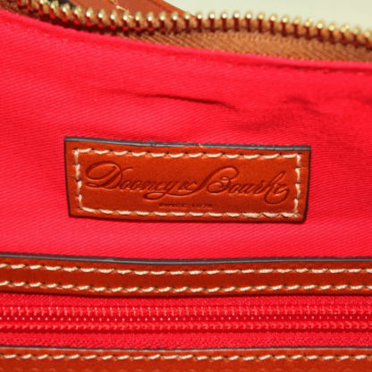 Dooney & Bourke Pebble Grain Red Hobo Shoulder Bag - Image 10