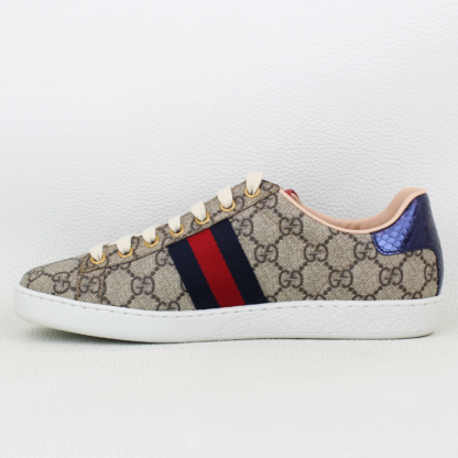 Gucci GG Supreme Monogram Women's Ace Low-Top - Size 38/8W - Image 2
