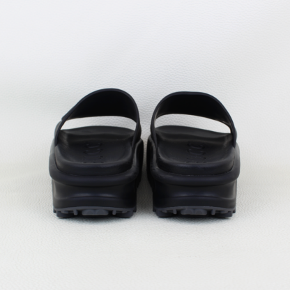 Gucci Interlocking G Women's Slide in Black Rubber Platform Sandals - Size 38/8W - Image 5