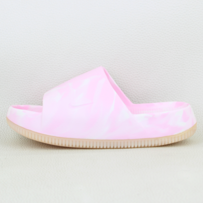 Nike Calm Slide Marble Pink Foam (Women's) - Size 5W - Image 4