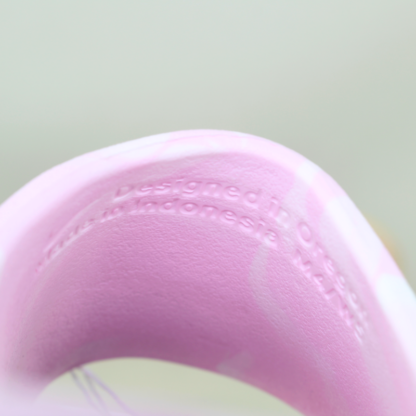 Nike Calm Slide Marble Pink Foam (Women's) - Size 5W - Image 7