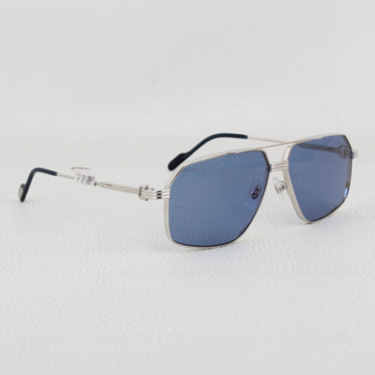 Cartier Men's Core Pilot Silver Première de Cartier Sunglasses CT0270S - Image 3