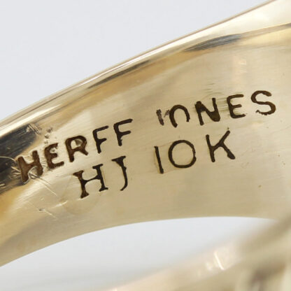 1971 Long Beach Poly Polytechnic High School Class Ring 10K Gold Herff Jones LBP - Image 5