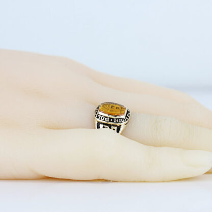 1971 Long Beach Poly Polytechnic High School Class Ring 10K Gold Herff Jones LBP - Image 6