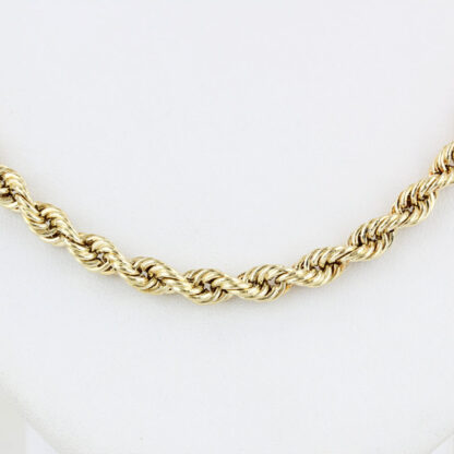 10KYG 25 inch Rope Chain Necklace 3.5MM - Image 3