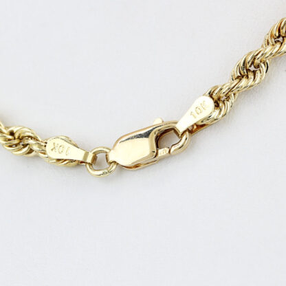 10KYG 25 inch Rope Chain Necklace 3.5MM - Image 4