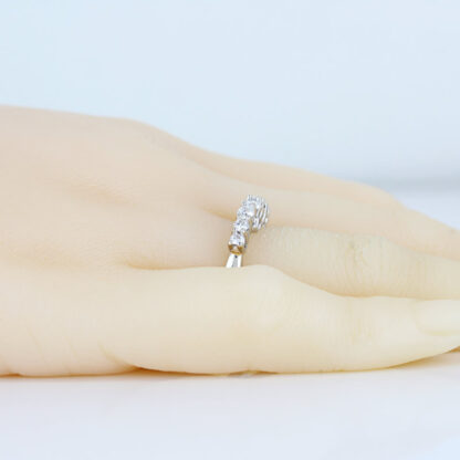 14KWG Diamond Wedding Anniversary Band Ring by Gold Crest Inc. .58CTW - Image 6