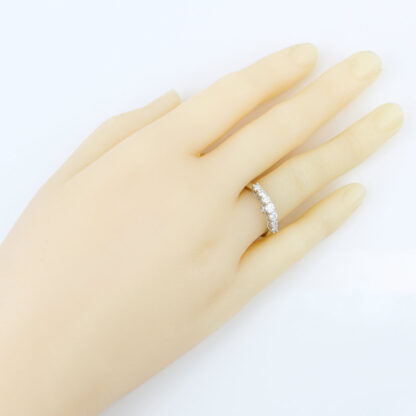 14KWG Diamond Wedding Anniversary Band Ring by Gold Crest Inc. .58CTW - Image 7