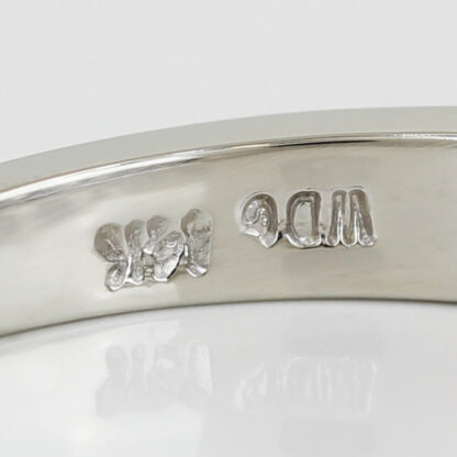 14KWG Princess Diamond Ring 7-Stone Wedding Anniversary Engagement Gift - Image 6