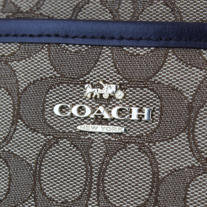 Coach Signature Jacquard File Crossbody Bag J1979-FT9980 - Image 7