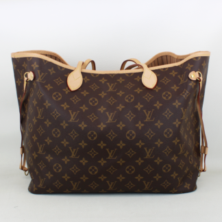 Louis Vuitton Monogram Neverfull GM with Pochette, Dustbag, & Box