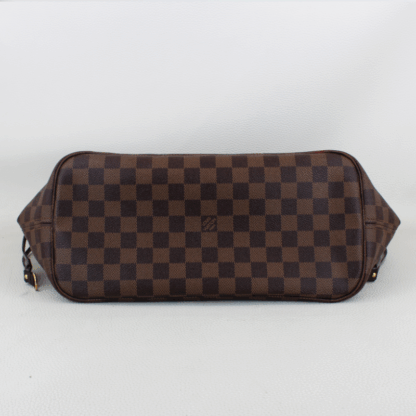 Louis Vuitton Neverfull MM Damier Ebene Red Interior Tote Bag - Image 20