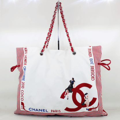 Chanel Paris Cruise Bonbon Canvas Tote - Image 2