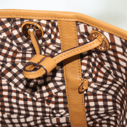 MCM Medium Liz Reversible Shopper Cognac Leather - Image 9
