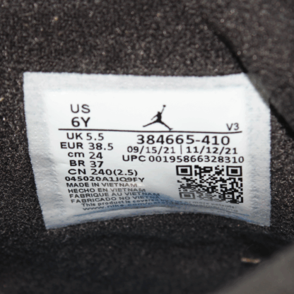 Jordan 6 Retro Unc White (GS) - Size 6Y - Image 7
