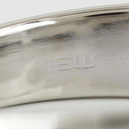 10KWG Diamond Men's Wedding Band Ring by MG Worldwide - Image 5