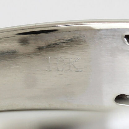 10KWG Diamond Men's Wedding Band Ring by MG Worldwide - Image 6
