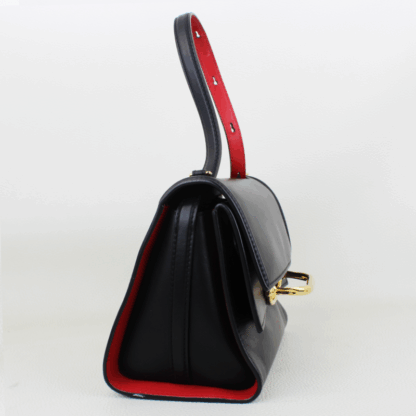 Alexander McQueen The Story Top Handle Bag Leather Purse - Image 4