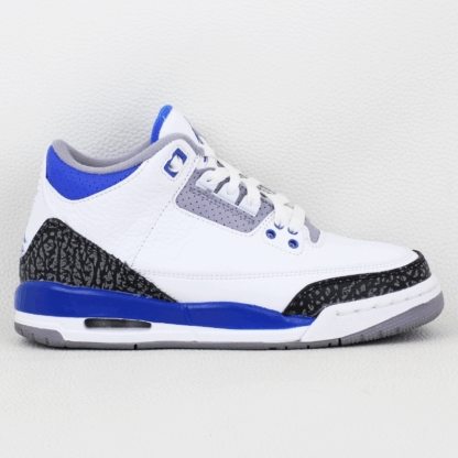 Jordan 3 Retro Mid Racer Blue GS - Size 5Y