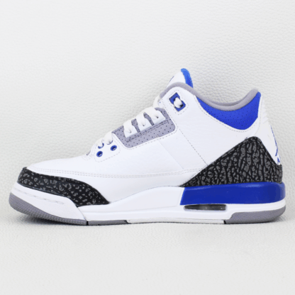 Jordan 3 Retro Mid Racer Blue GS - Size 5Y - Image 2