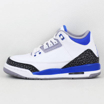 Jordan 3 Retro Mid Racer Blue GS - Size 5Y - Image 4